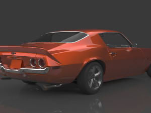 1970 Chevrolet Camaro Z28 3D 模型