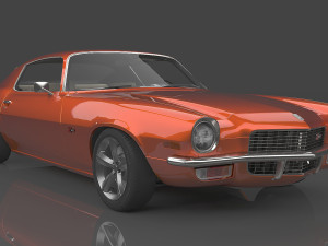 1970 Chevrolet Camaro Z28 3D 模型