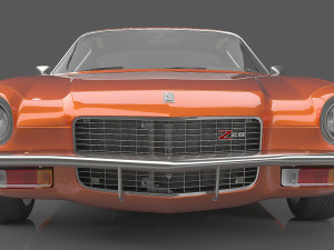 1970 Chevrolet Camaro Z28 3D 模型