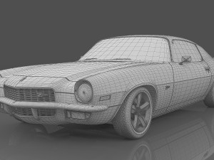1970 Chevrolet Camaro Z28 3D 模型