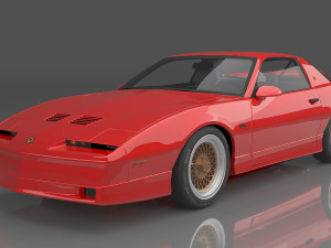 1987 Pontiac Firebird Trans Am GTA 3D मॉडल