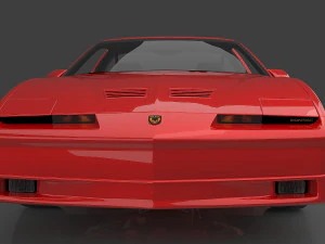 1987 Pontiac Firebird Trans Am GTA 3D Model