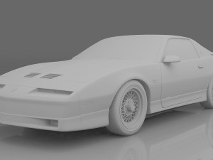 1987 Pontiac Firebird Trans Am GTA 3D 模型