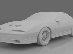 1987 Pontiac Firebird Trans Am GTA 3D Model