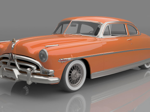 1952 Hudson Hornet 3D Model