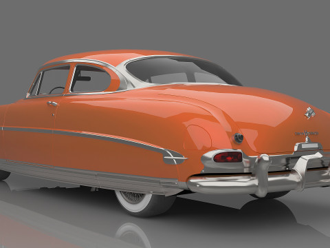 1952 Hudson Hornet 3D Модель