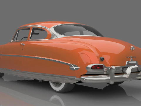 1952 Hudson Hornet 3D Model