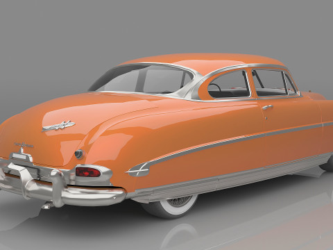 1952 Hudson Hornet 3D Модель