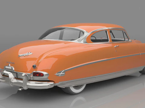 1952 Hudson Hornet 3D Model