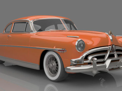 1952 Hudson Hornet 3D Model