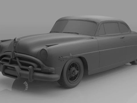 1952 Hudson Hornet 3D Model