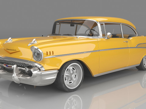 1957 Chevrolet Bel Air 3D Model