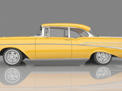 1957 Chevrolet Bel Air 3D-Modell