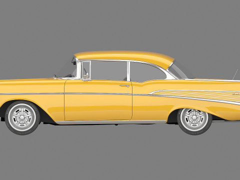 1957 Chevrolet Bel Air 3D-Modell