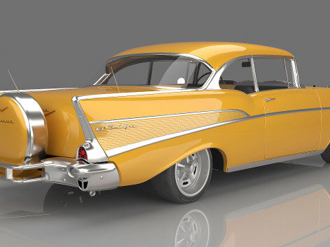 1957 Chevrolet Bel Air 3D-Modell