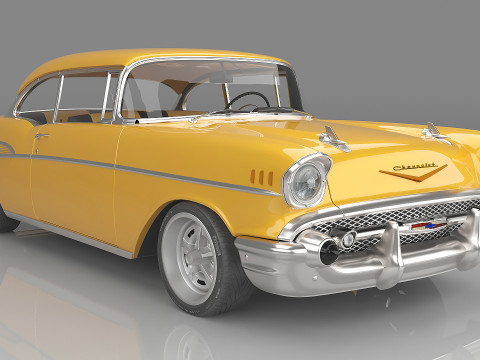 1957 Chevrolet Bel Air 3D-Modell