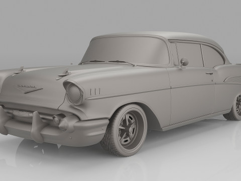 1957 Chevrolet Bel Air 3D-Modell