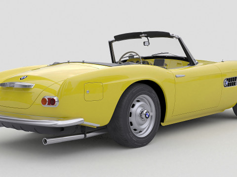 1959 Sport Car Modèle 3D