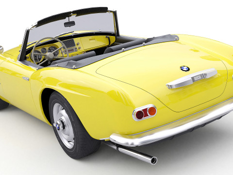 1959 Sport Car Modèle 3D