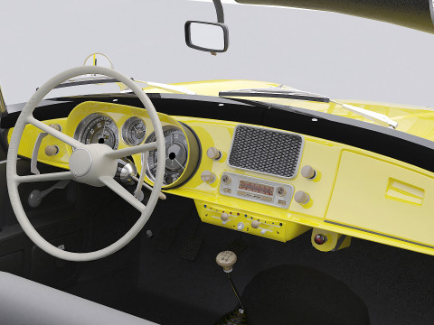 1959 Sport Car Modèle 3D