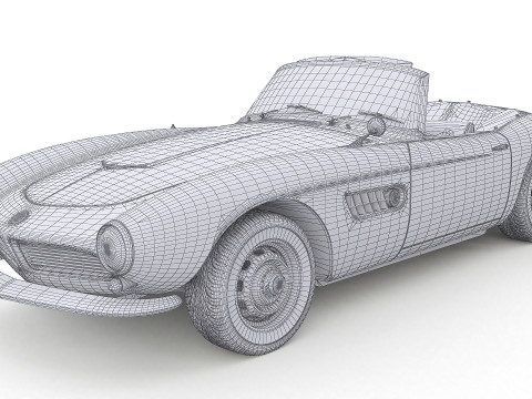 1959 Sport Car Modèle 3D