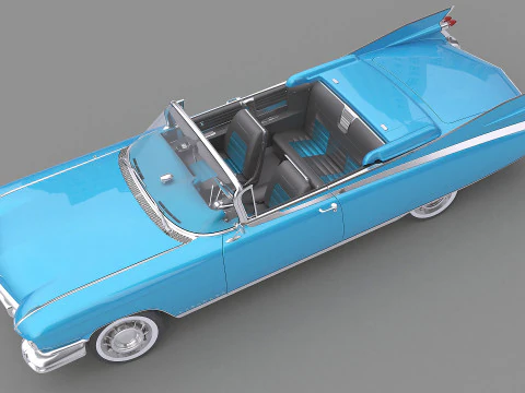 1959 Cadillac Eldorado Biarritz Convertible 3D Model