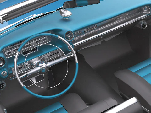 1959 Cadillac Eldorado Biarritz Convertible 3D Model