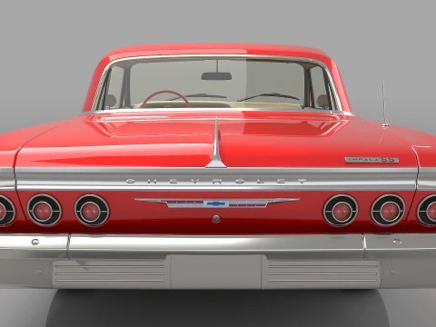 1964 Chevrolet Impala SS 409 3D Model