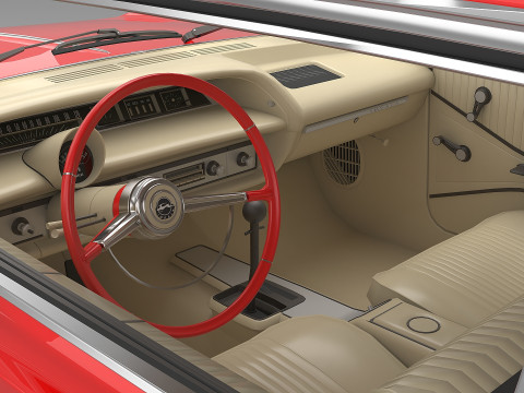 1964 Chevrolet Impala SS 409 3D मॉडल