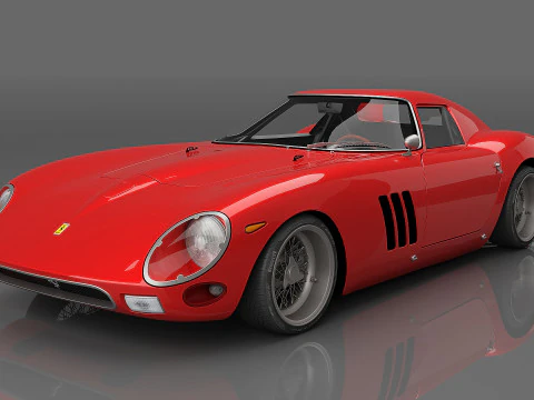 1964 Ferrari 250 GTO 3D Model