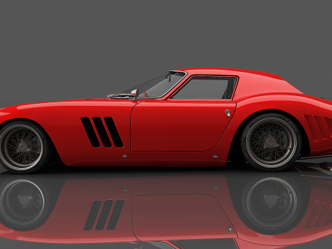 1964 Ferrari 250 GTO 3D Model