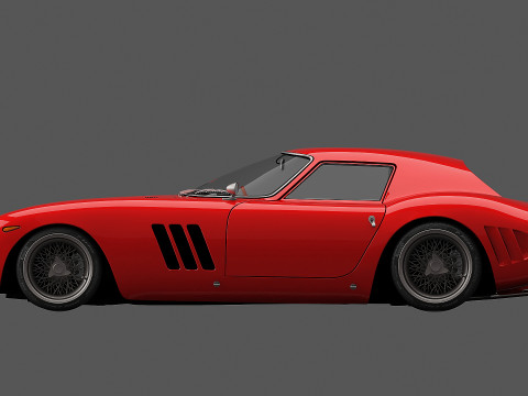 1964 Ferrari 250 GTO 3D Model