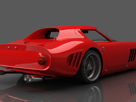 1964 Ferrari 250 GTO 3D Model