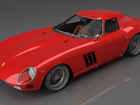 1964 Ferrari 250 GTO 3D Model