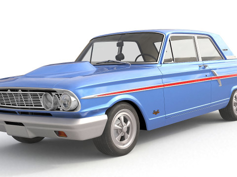 1964 Fairlane Thunderbolt Modelo 3D