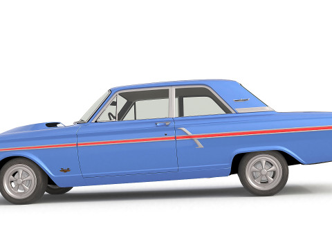 1964 Fairlane Thunderbolt 3D Model