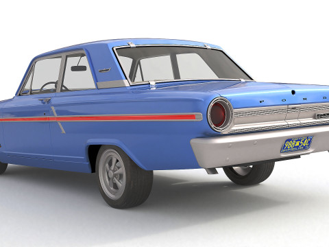 1964 Fairlane Thunderbolt 3D Model