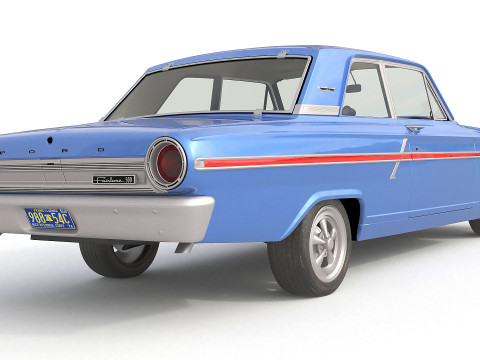 1964 Fairlane Thunderbolt 3D Model