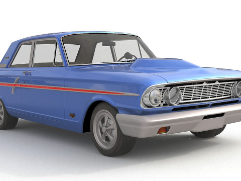 1964 Fairlane Thunderbolt 3D Model