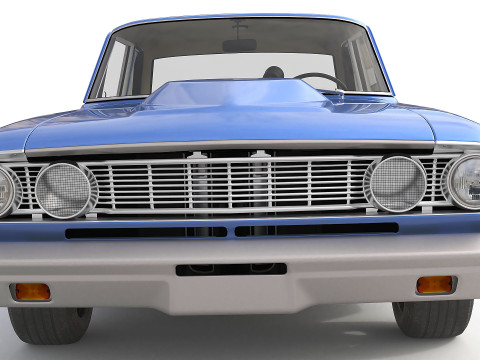 1964 Fairlane Thunderbolt 3D Model