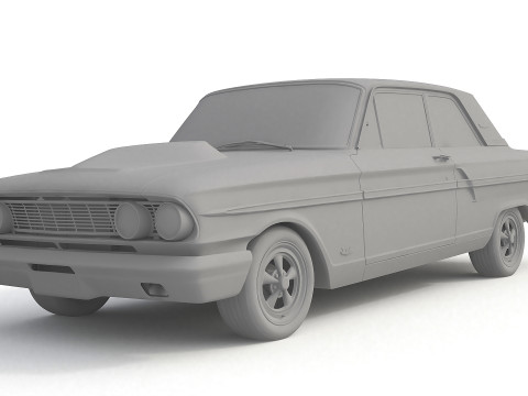 1964 Fairlane Thunderbolt 3D Model