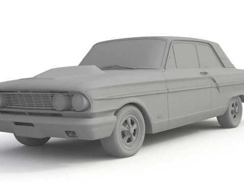 1964 Fairlane Thunderbolt 3D Model
