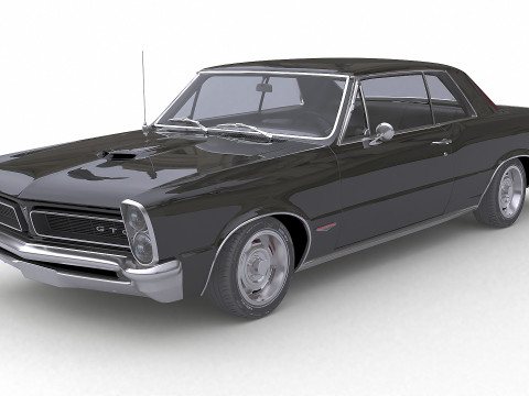 1965 Pontiac GTO 3Dモデル