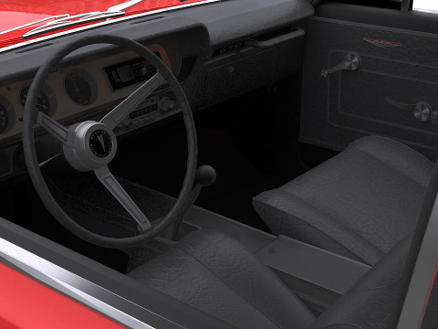 1965 Pontiac GTO 3Dモデル