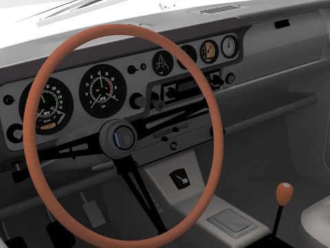 1966 Lotus Cortina Model 3D