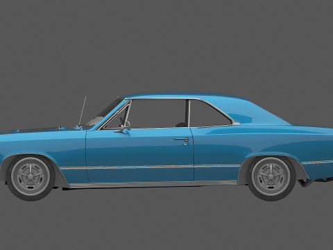 1967 Chevrolet Chevelle SS-396 Modèle 3D