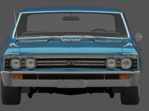 1967 Chevrolet Chevelle SS-396 3D Model