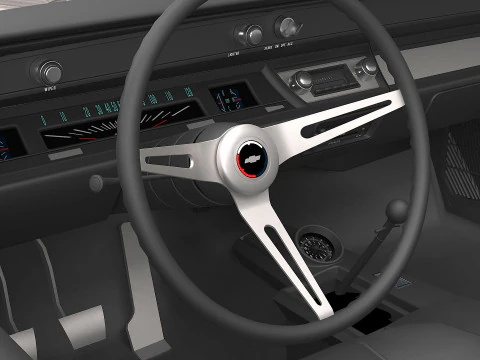 1967 Chevrolet Chevelle SS-396 3D Model