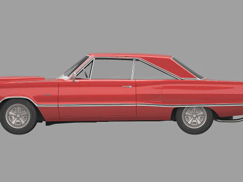1967 Dodge Coronet 3D Model