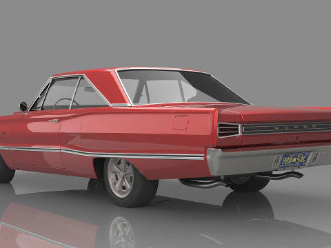 1967 Dodge Coronet 3D Model